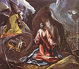 El Greco Famous Paintings - Agony in the Garden